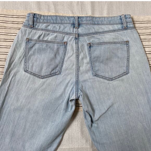 Eileen Fisher Women's Organic Cotton Light Blue Denim Stretch Jeans 4X29 - EUC - Picture 15 of 15